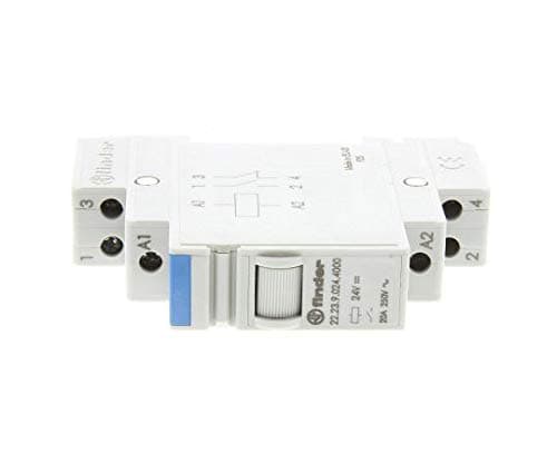 Image of Finder RELAY, MODULAR, 1NO+1NC, 24VDC | GENERAL PURPOSE RELAYS, 1 X QTY - 22.23.9.024.4000