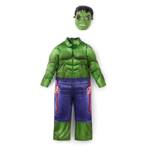 Image of Disney Store Official Incredible Hulk Costume for Kids – Marvel Superhero Fancy Dress Outfit
