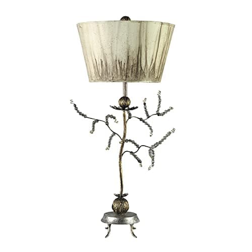 Image of Elstead Lighting Table Lamp, Putty & Gold Leaf