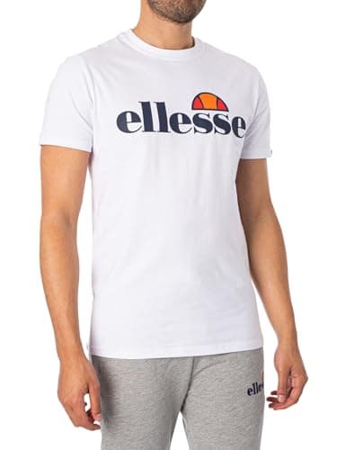 Image of Ellesse Men's Sl Prado Tee T Shirt, White, L
