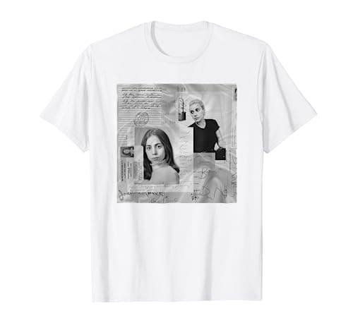 Image of Lady Gaga Official Joanne Photo Collage T-Shirt