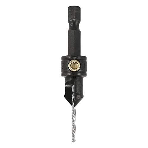 Image of Trend Snappy 9.5mm Adjustable Countersink with 2mm HSS Drill, Perfect for Hardwoods, Quick Release System Compatible, SNAP/CS/4