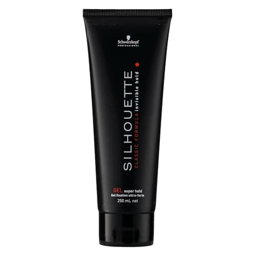 Image of Schwarzkopf Professional Silhouette Super Hold Hair Gel For Hair Styling Extra Strong Hold Strong Definition Natural Shine Quick Drying No Residue Styling Gel For Women Men 300 ml