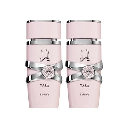 Image of Lattafa Yara for Women Eau de Parfum Spray, 3.4 Ounce (Pack of 2)