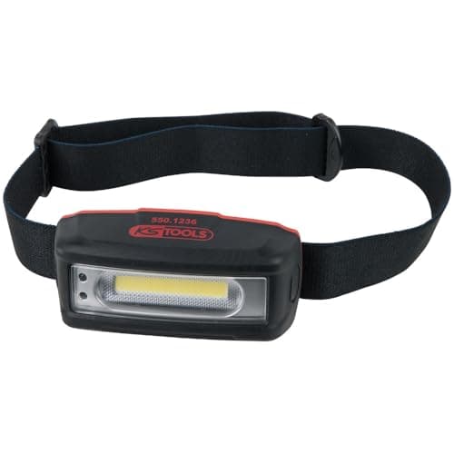 Image of KS Tools 550.1236 Stripe LED Battery Head Torch with Motion Sensor, 220 Lumens