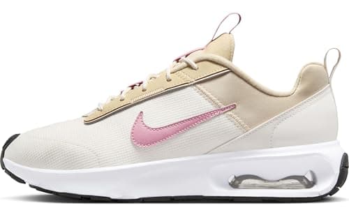 Image of Nike Women Air Max Intrlk Lite Damenschuhe Shoes, Phantom Elemental Pink Lt Khaki White, 4.5 UK