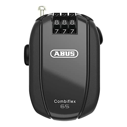 Image of ABUS Combiflex cable lock - lock for securing skis, helmets, pushchairs and luggage - various lengths and strengths