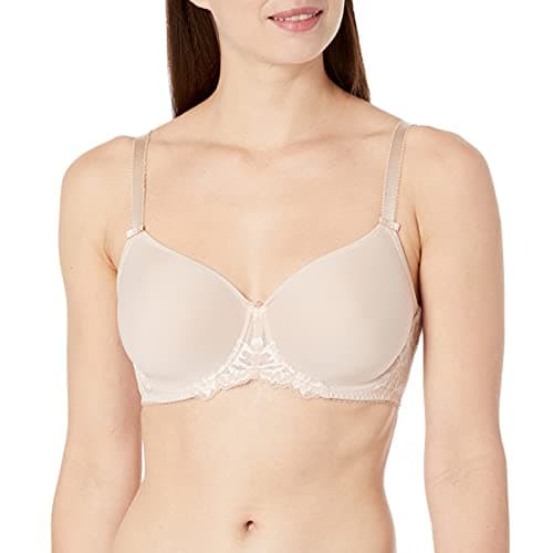 Image of Fantasie Women's Aubree Underwire Rebecca Spacer Molded T-Shirt Bra, Opaque, Natural Beige, 34DD