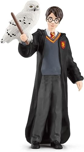 Image of SCHLEICH 42633 Harry Potter and Hedwig, from 6 years WIZARDING WORLD - Figurine, 4 x 2.5 x 10 cm