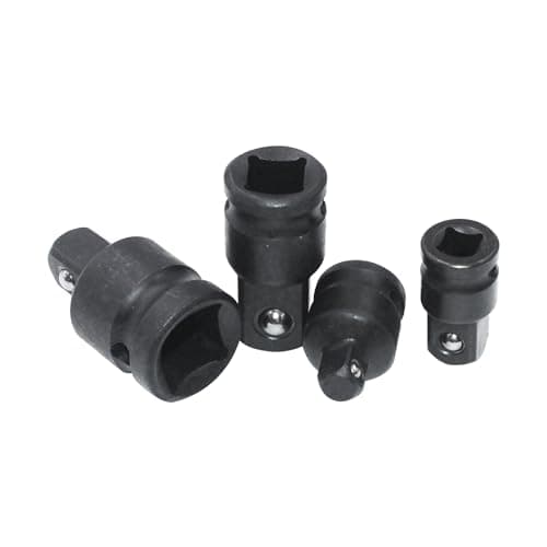 Image of Impact Socket Adapter and Reducer 4-Piece Set for 49-66-6742 Shockwave Impact Wrench | 1/4" - 3/8" - 1/2" Impact Driver Conversions