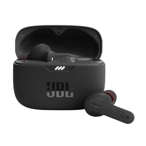 Image of JBL Tune 235 NC, True Wireless Noise Cancelling In-Ear Bluetooth Earbuds with 48h Playtime, IP54 Water and Dust Resistant, Comfortable Stick-Closed Design, Black