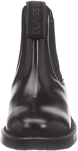 Image of Rhinegold Child's Classic Leather Riding Jodhpur Boots 801 - Black, Size 3, 36 EU