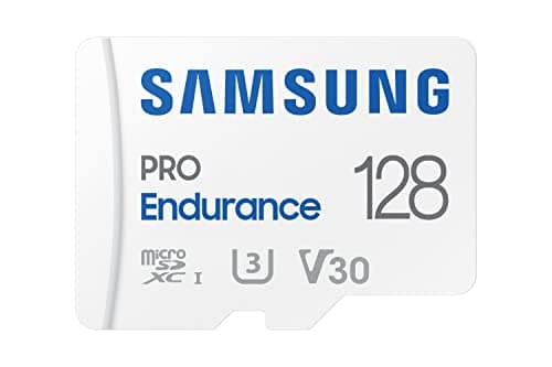 Image of Samsung PRO Endurance 128GB microSDXC UHS-I U3 100MB/s Video Monitoring Memory Card with Adapter (MB-MJ128KA)