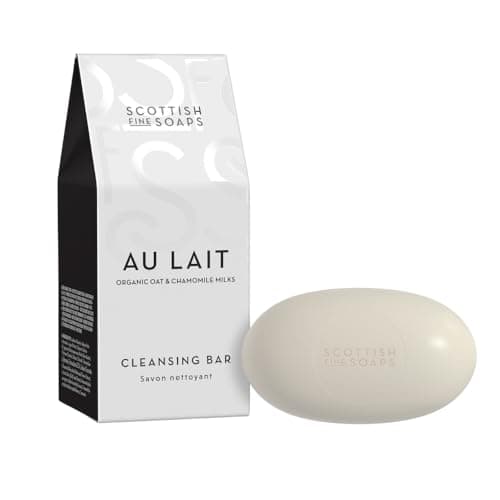 Image of Scottish Fine Soaps Au Lait Cleansing Bar 100g – Hydrating Soap Bar with Milk Extracts and Shea Butter