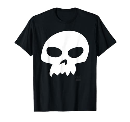Image of Disney Pixar Toy Story Sid Skull Costume Graphic Tee T-Shirt
