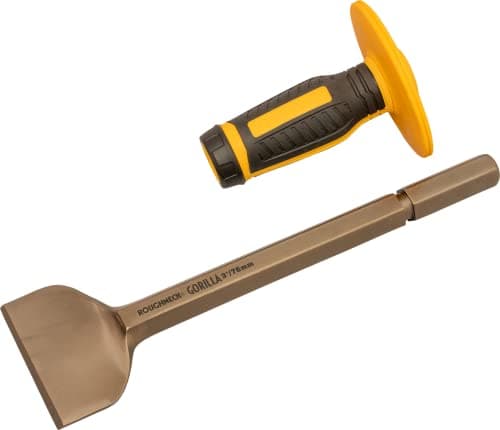 Image of Roughneck® Gorilla ROU31926 Brick Bolster with Non-Slip Hand Guard 76x279mm/3x11