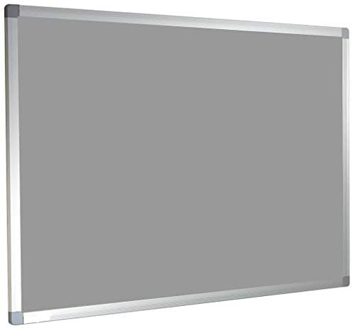 Image of Viz-Pro Grey Felt Pin Board 1200X900mm
