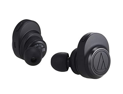 Image of Audio-Technica ATH-CKR7TWUS Bluetooth True Wireless In-Ear Headphones with Microphone (Black)