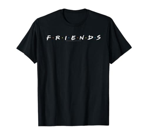 Image of Friends Logo White T-Shirt