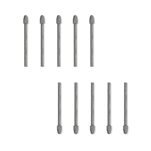 Image of HUION 10 Pack Uppgraded Replacement Pen nibs PN05F, Black, Compatible with HUION Pen Stylus PW517 Suitable for Graphics Drawing Tablet KD200, Kamvas 13, Kamvas 22, Kamvas Pro 13(2.5K), Pro 24(4K)