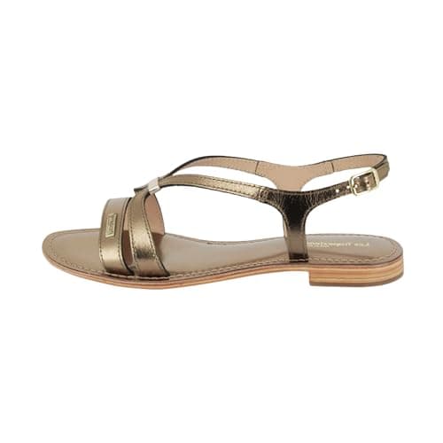 Image of LES TROPEZIENNES PAR M. BELARBI Women's Hamoon Shoes City Sandal, Bronze, 6 UK