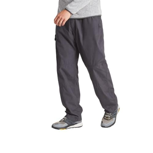 Image of Craghoppers Men's Kiwi Classic Walking Trousers Relaxed Fit Hiking Pants Black Pepper 30"