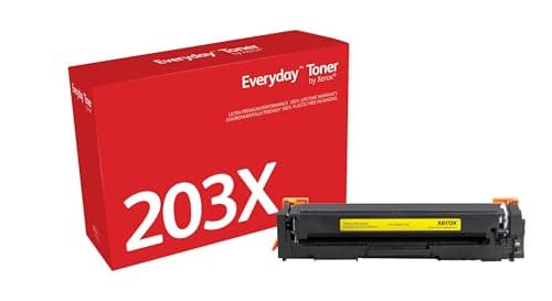 Image of Xerox Everyday Compatible HP 203X CF542X Yellow Toner, High Capacity