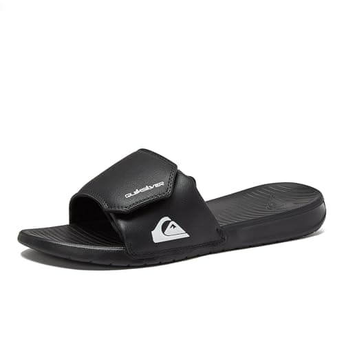 Image of Quiksilver Men's Bright Coast Adjust Open Toe Sandals, Black (Black/White/Black Xkwk), 9 UK