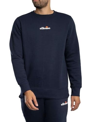 Image of Ellesse Men's Sweatshirt Kiamto 2, Navy, navy blue, M