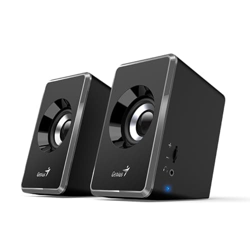 Image of Genius SP-U125 USB Stereo Speaker with 3.5mm Jack Grey