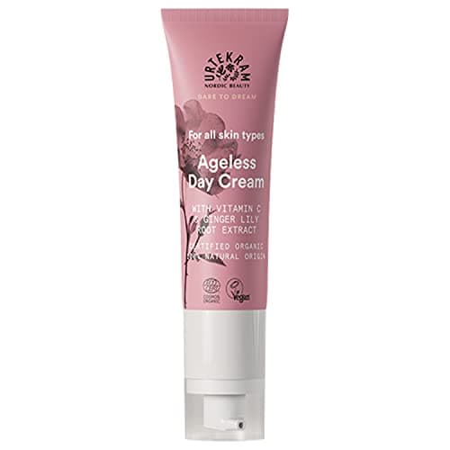 Image of Urtekram Soft Wild Rose Day Cream with vitamin C - Anti aging face cream - hyaluronic acid moisturiser - Dare To Dream Range - Natural, Organic and Vegan 50 ml