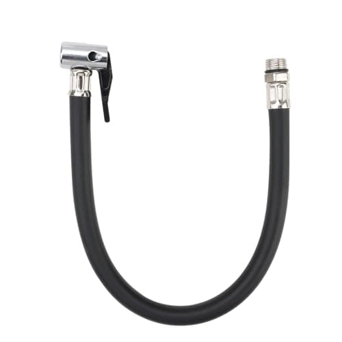 Image of JUGCUT Tyre Pump Hose Inflator Connector Bicycle Pipe Air Tool Connector, Extension Hose Adapter Pipe for Car Tyre Inflator Hose Tires, Bicycle Tires, Air Compressors, Air Pumps