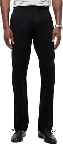 Image of Tommy Hilfiger Men's Core Denton Essential Twill MW0MW41993 Chino, Black, 30W / 30L