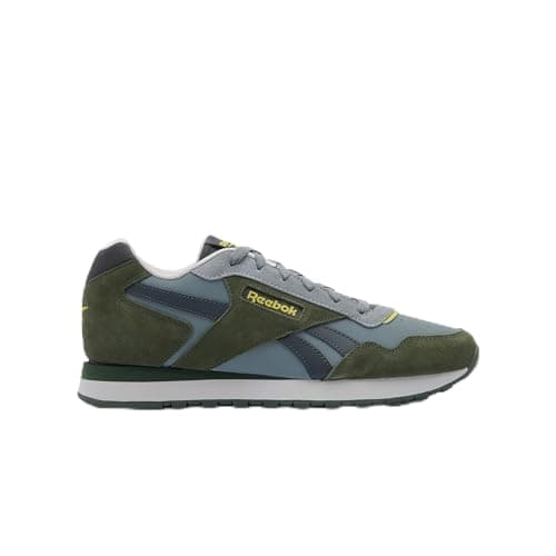 Image of Reebok Unisex Glide Trainers, GRIT Green/Dark Fog/Grey 6, 41 EU, Grit Green Dark Fog Grey 6, 8.5 UK