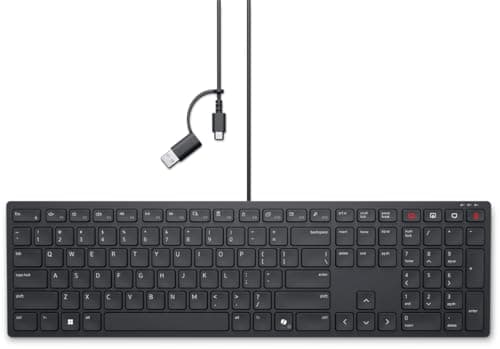 Image of Dell Wired Collaboration Keyboard - KB525C - UK (QWERTY)