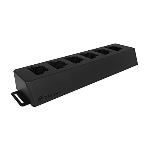 Image of Transcend DrivePro Body Camera Docking Station, Black (TS-DPD6P)