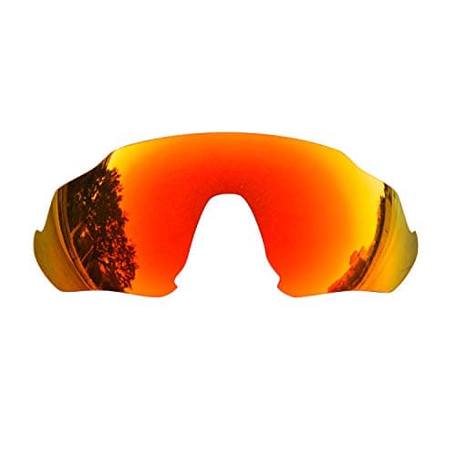 Image of SOODASE For Oakley Flight Jacket Sunglasses Red Polarized Replacement Lenses