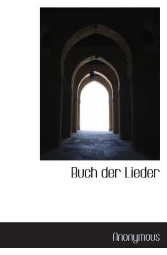 Image of Buch der Lieder