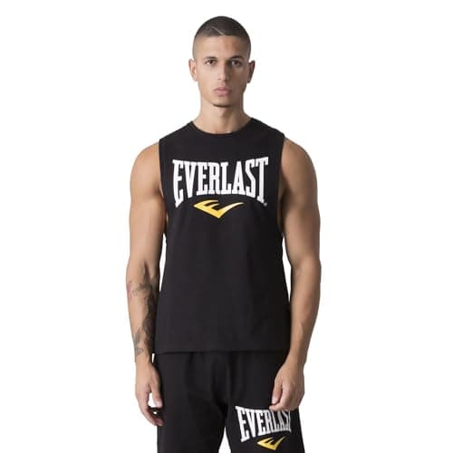 Image of Everlast Sports Tank Top with Printed Front Logo and Regular Fit - Medium