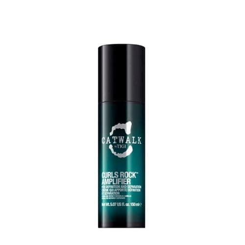 Image of Catwalk by TIGI Curls Rock Amplifier, Hair Styling Cream, Hydrating Anti-Frizz Curl Defining Styler for Natural Curly & Wavy Hair, Enhancing Shine and Body, 150ml