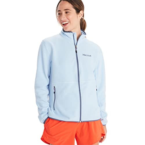 Image of Marmot Women's Rocklin Full Zip Jacket Fleece, Tide Blue, M