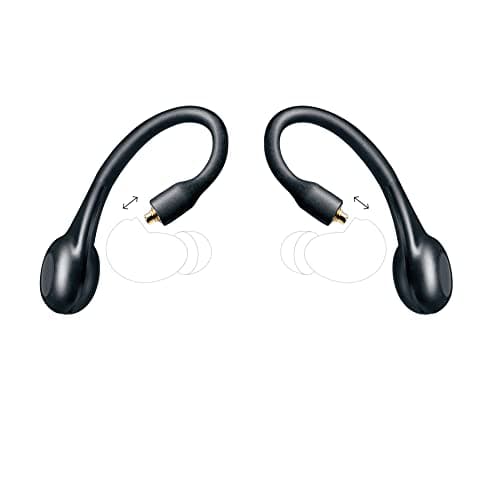 Image of Shure True Wireless Adapter (Gen 2) for Sound Isolating Earphones, Secure Over-Ear Fit, Bluetooth 5 Wireless Technology, Long Battery Life With Charging Case, & Fingertip Controls (RMCE-TW2-EFS)