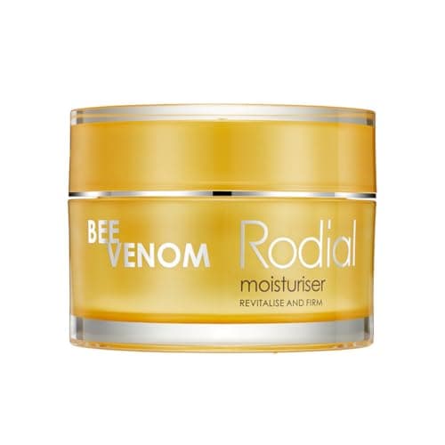 Image of Rodial Bee Venom Moisturiser 50ml, Anti-Ageing Face Cream with Melittin Peptides, Juvinity, Vitamin C & Hyaluronic Acid, Plumping, Firming & Hydrating Skin Treatment