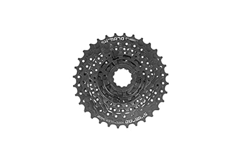 Image of Shimano Cycling Cassette HG31 8 Speed, Black/Brown, 11-32T