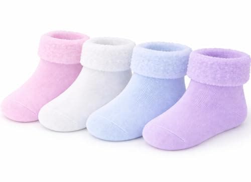 Image of COSHAL® 2 Pairs Women's Warm Super Soft Thermal Bed Socks in Pastel Assorted Colours | Fluffy Socks Womens Ideal for Cold Evenings Fleece Lining Cosy Comfortable (UK 4-7)