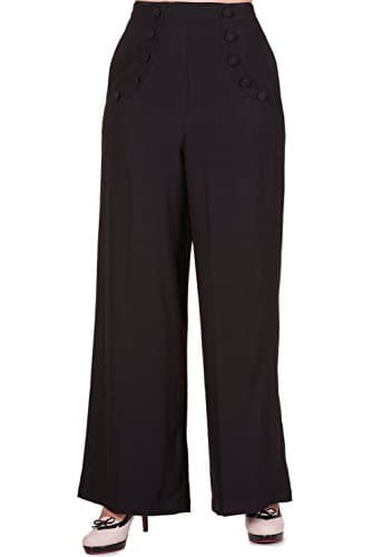 Image of Banned Full Moon Trousers - Black / XS