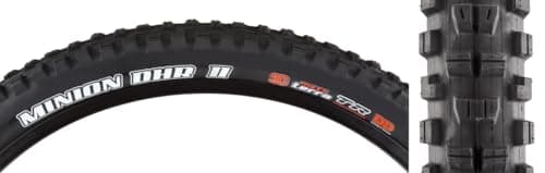 Image of Maxxis Minion DHR II 26x2.30 60 TPI Folding 3C Maxx Terra EXO/TR tyre Black