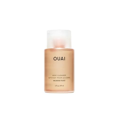 Image of OUAI Body Cleanser Travel Size, Melrose Place - Foaming Body Wash with Jojoba Oil & Rosehip Oil to Hydrate, Balance & Soften Skin - Paraben, Phthalate, Sulfate Free Skin Care Products