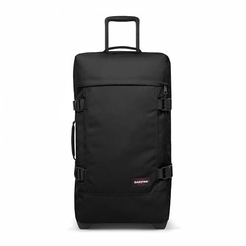 Image of Eastpak TRANVERZ M Suitcase, 67 x 35.5 x 30 cm, 78 L - Black (Black)