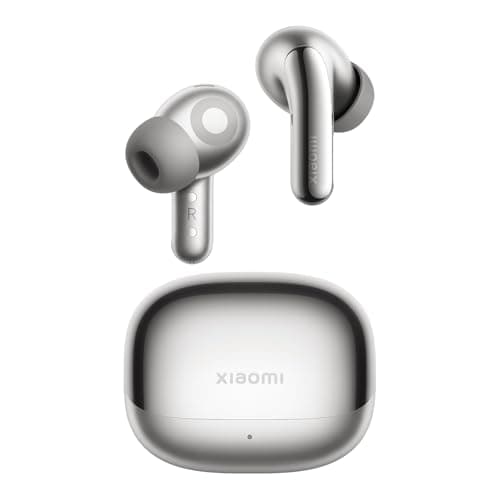 Image of XIAOMI Buds 5 Pro Bluetooth Earbuds – Hybrid ANC, Hi-Res Audio, Dual Device Pairing, 11mm Dynamic Driver, Up to 8h+40h Battery Life, Built-in Audio Recording, IP54 – Titanium